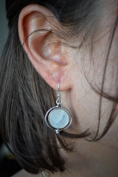 Moon Dial Earrings