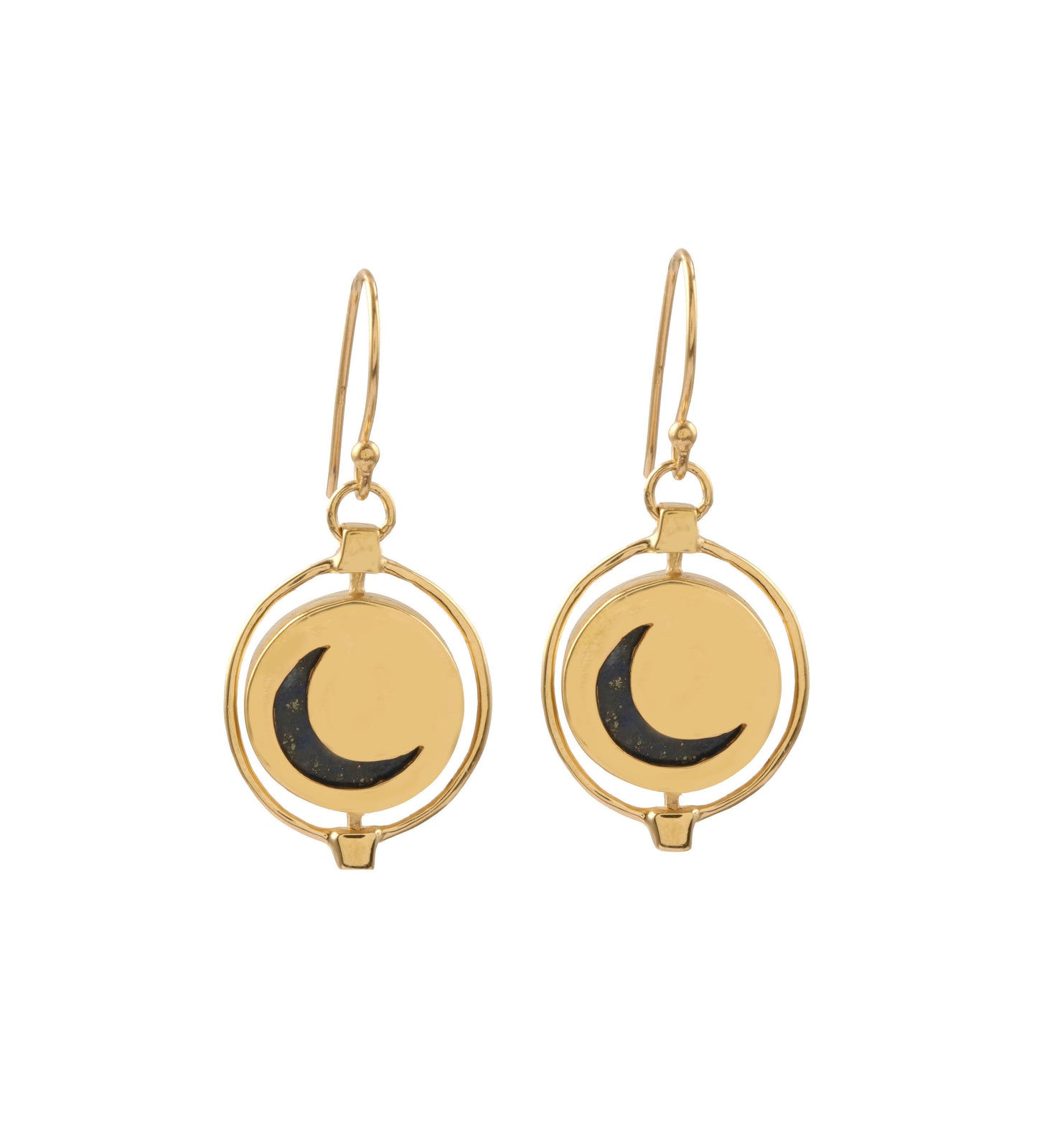 Moon Dial Earrings