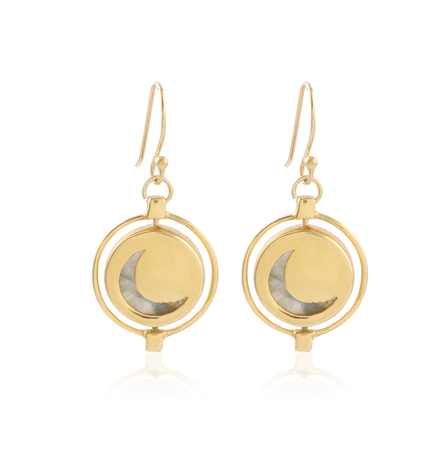 Moon Dial Earrings