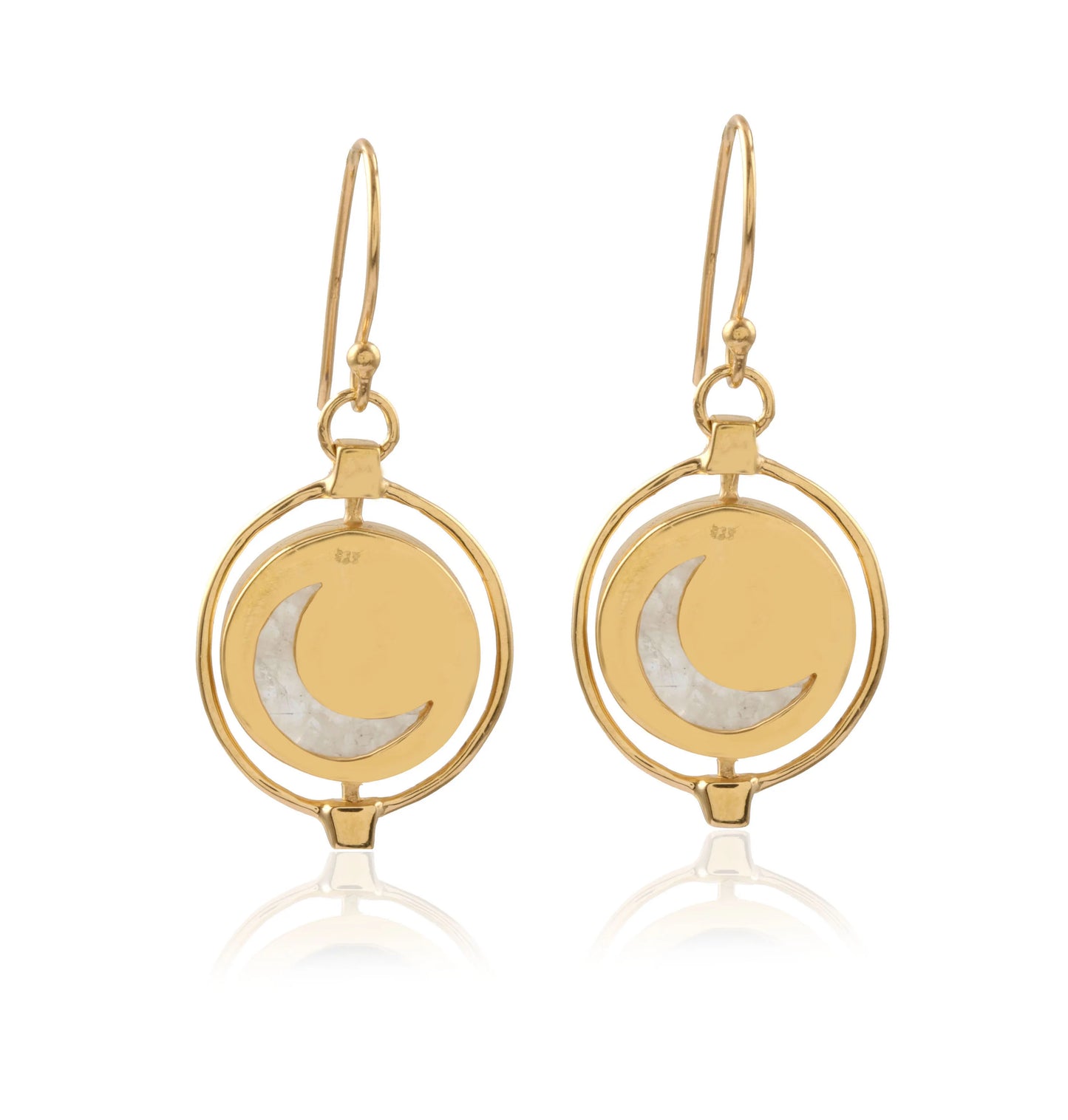 Moon Dial Earrings