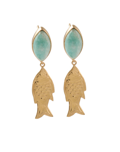 Fish Talisman Earrings