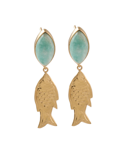 Fish Talisman Earrings